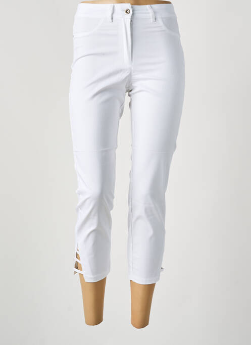 Pantacourt blanc MALOKA femme