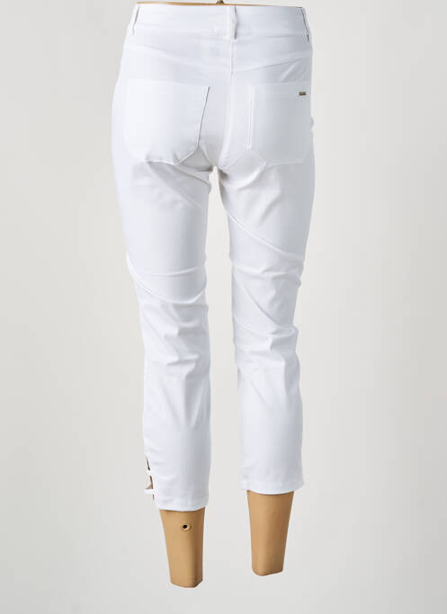 Pantacourt blanc MALOKA femme
