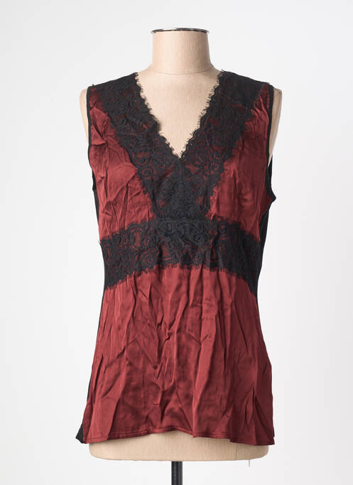 Top rouge ASTRID BLACK LABEL femme