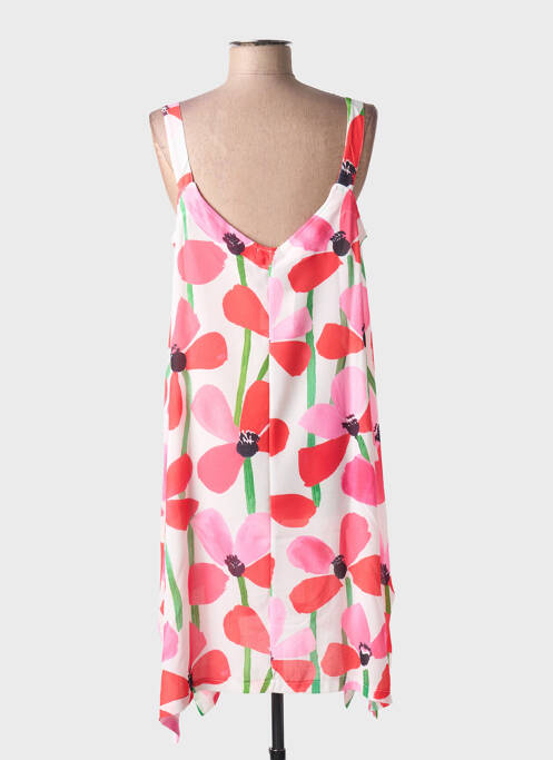 Robe mi-longue rose G!OZE femme