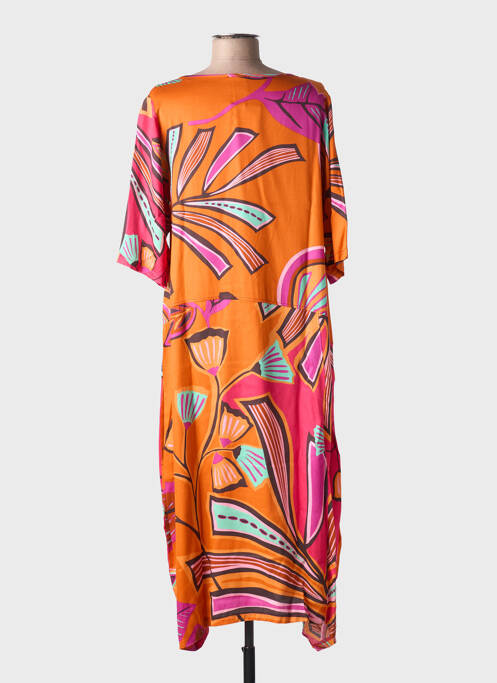 Robe longue orange G!OZE femme