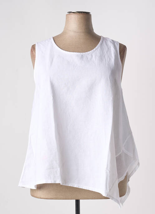 Tunique sans manche blanc G!OZE femme