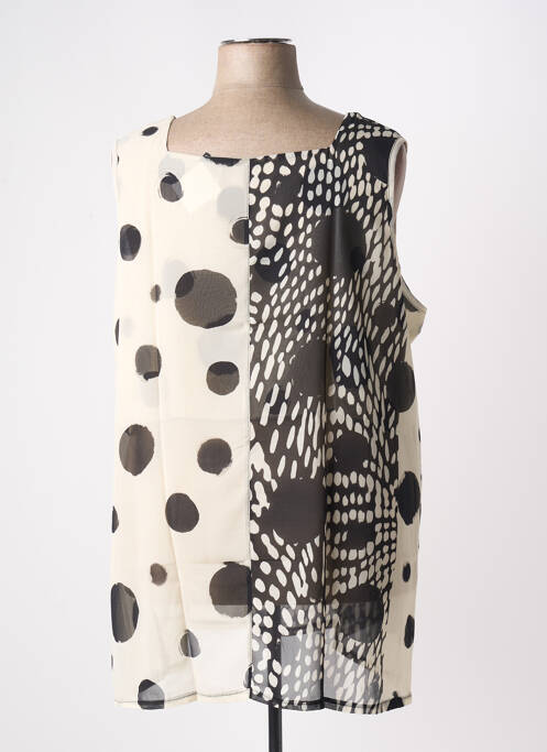 Tunique sans manche noir G!OZE femme