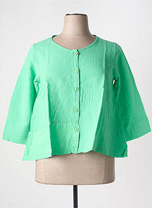 Veste casual vert G!OZE femme