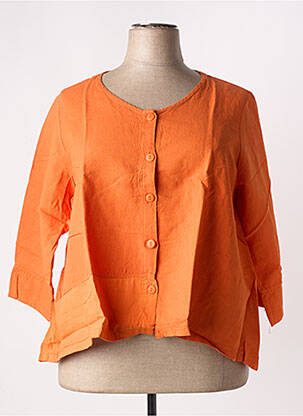Veste casual orange G!OZE femme