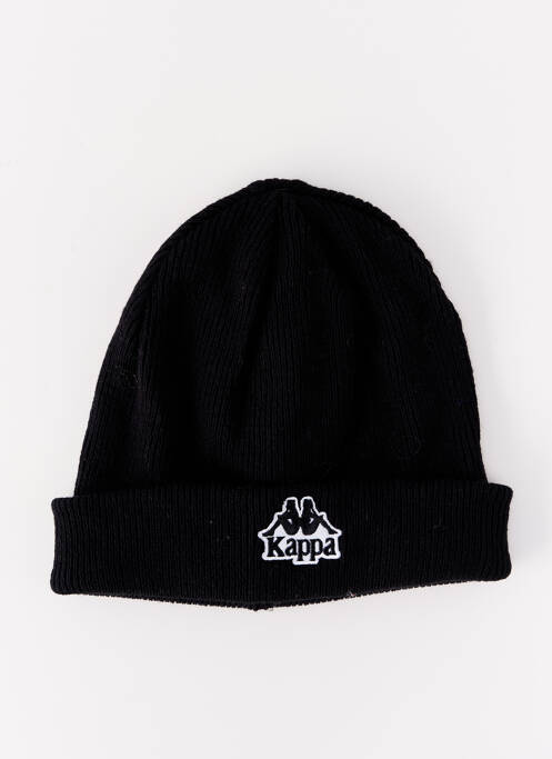 Bonnet noir KAPPA pour homme