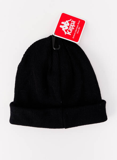 Bonnet noir KAPPA pour homme