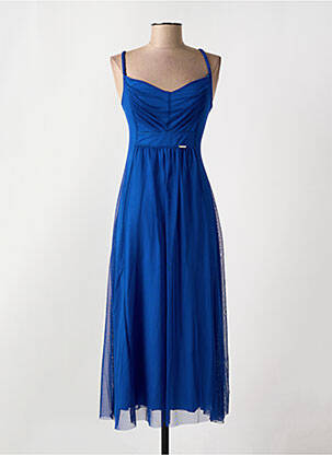 Robe longue bleu MALOKA femme