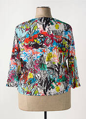 Gilet manches longues bleu MALOKA femme seconde vue