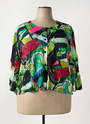 Veste casual vert MALOKA femme