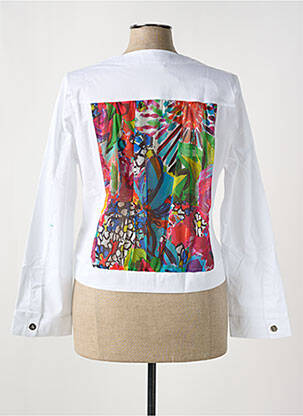 Veste casual blanc MALOKA femme