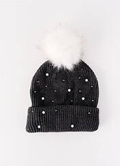 Bonnet gris ONLY pour femme seconde vue