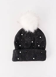 Bonnet gris ONLY femme