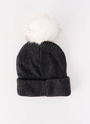 Bonnet gris ONLY femme
