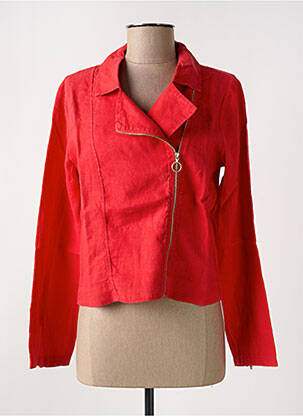 Veste casual rouge MALOKA femme