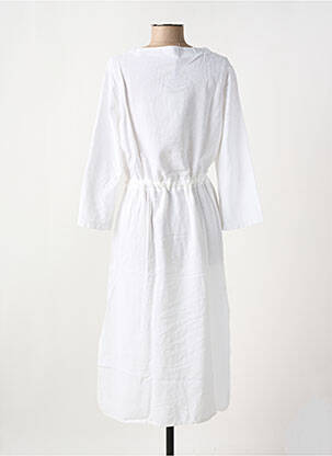 Robe longue blanc MALOKA femme