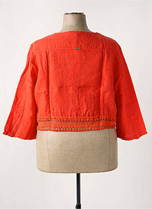 Veste casual orange MALOKA femme