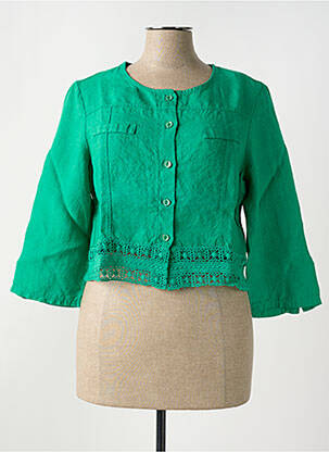 Veste casual vert MALOKA femme