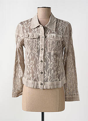 Veste casual beige MALOKA femme