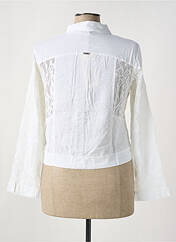 Veste casual blanc MALOKA femme seconde vue