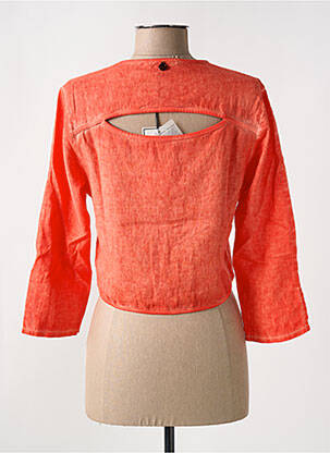 Veste casual orange MALOKA femme