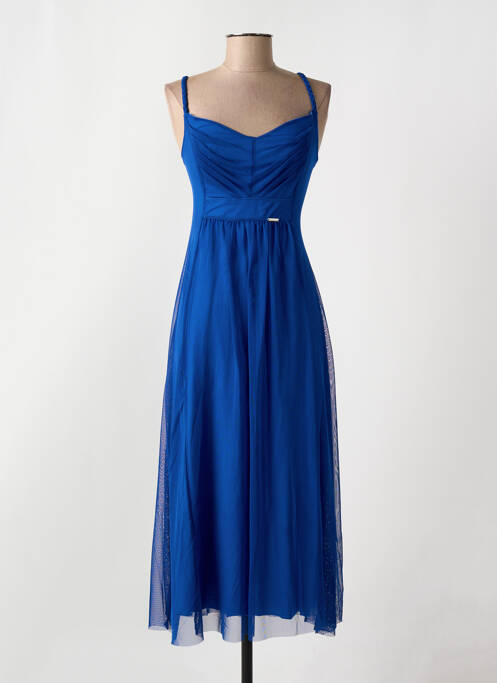 Robe longue bleu MALOKA femme
