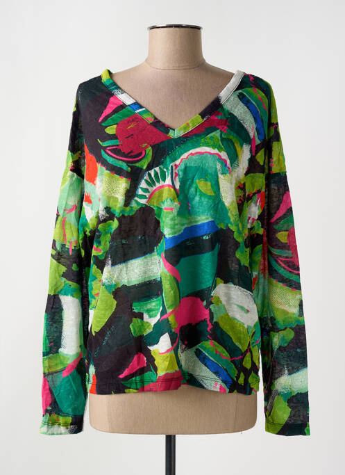 Top vert MALOKA femme