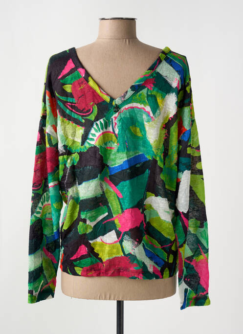 Top vert MALOKA femme