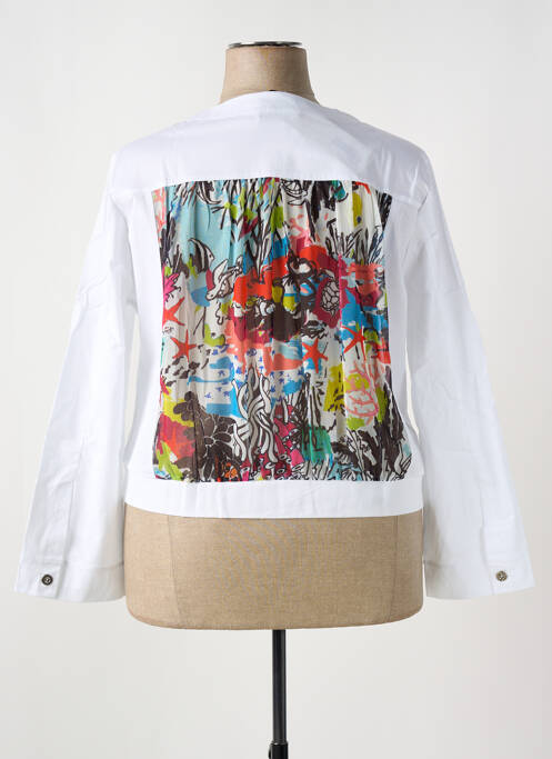 Veste casual blanc MALOKA femme
