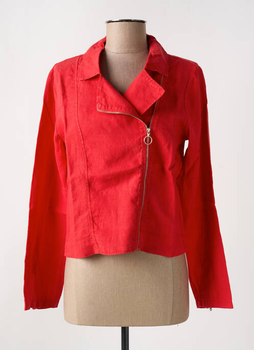 Veste casual rouge MALOKA femme