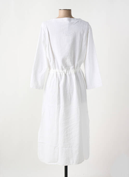 Robe longue blanc MALOKA femme