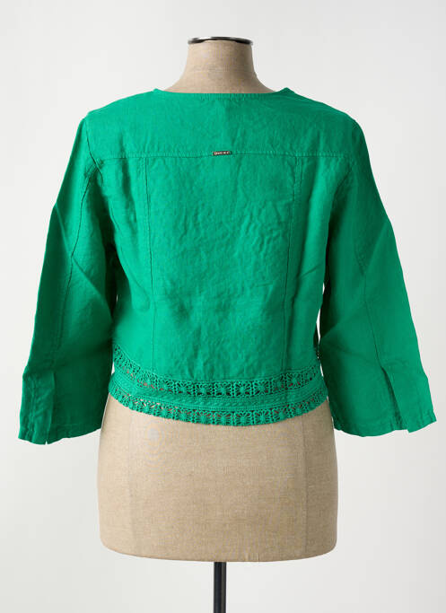 Veste casual vert MALOKA femme