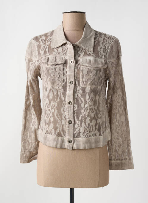 Veste casual beige MALOKA femme