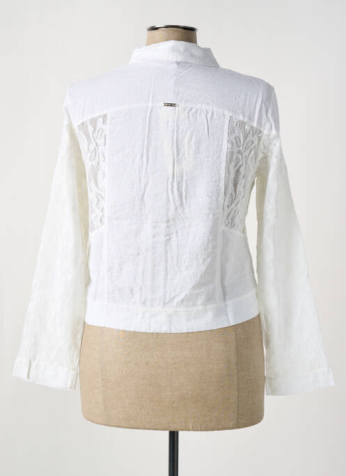 Veste casual blanc MALOKA femme