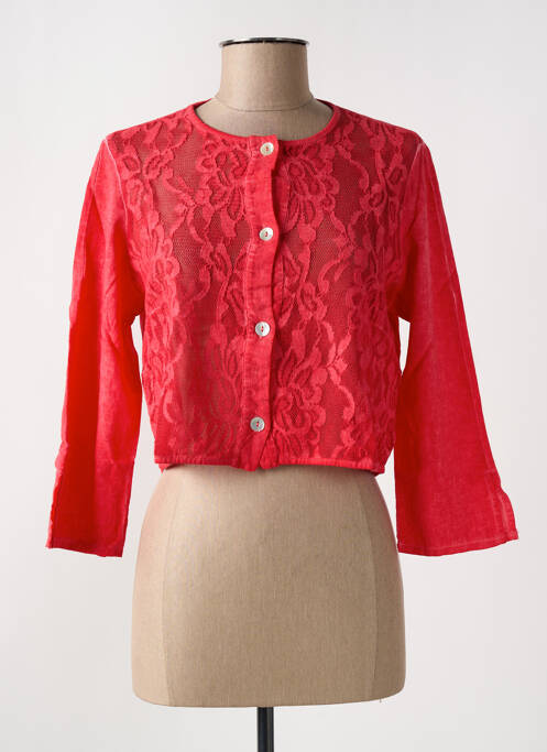 Veste casual rouge MALOKA femme