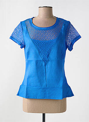 Top bleu MALOKA femme