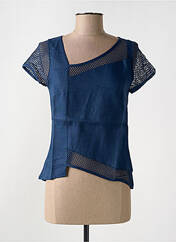Top bleu MALOKA femme seconde vue