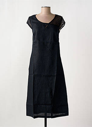 Robe longue noir MALOKA femme