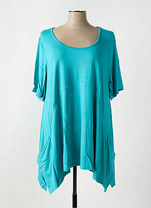 Tunique manches courtes bleu G!OZE femme