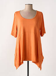 Tunique manches courtes orange G!OZE femme