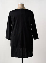 Tunique manches longues noir G!OZE femme seconde vue