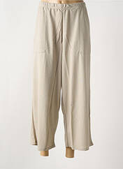 Pantalon 7/8 beige G!OZE femme seconde vue