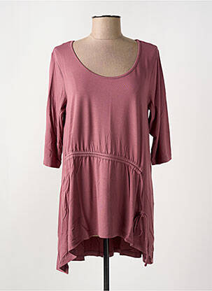 Tunique manches courtes violet G!OZE femme