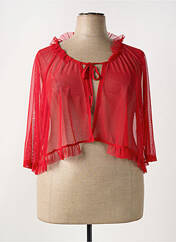 Veste casual rouge G!OZE femme seconde vue