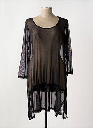 Tunique manches longues noir G!OZE femme