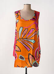 Tunique sans manche orange G!OZE femme seconde vue