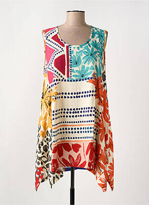 Tunique sans manche blanc G!OZE femme