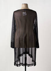 Tunique manches longues noir G!OZE femme seconde vue