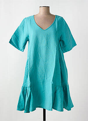 Robe mi-longue bleu G!OZE femme