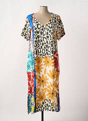 Robe longue rouge G!OZE femme seconde vue